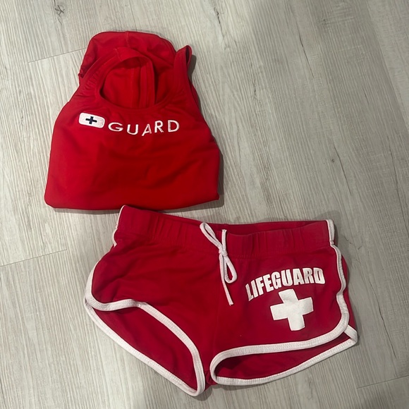 Other - Lifeguard bathing suit and shorts